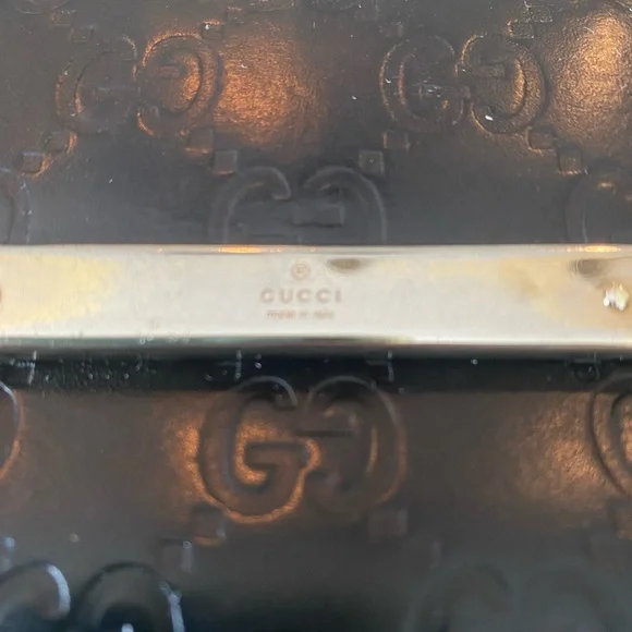Gucci Black Guccissima Wallet w/ Dustbag & Box - Picture 3 of 12
